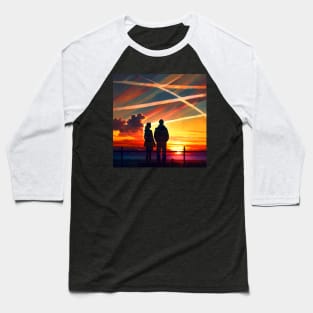 Chemtrails Baseball T-Shirt